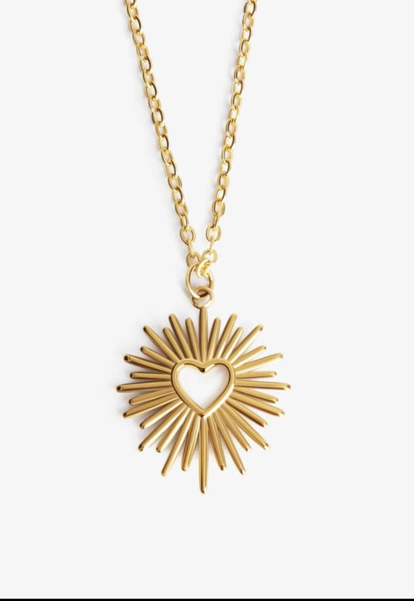 The Sun Heart Necklace