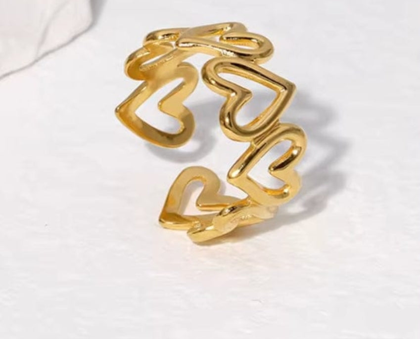 Heart Loop ring
