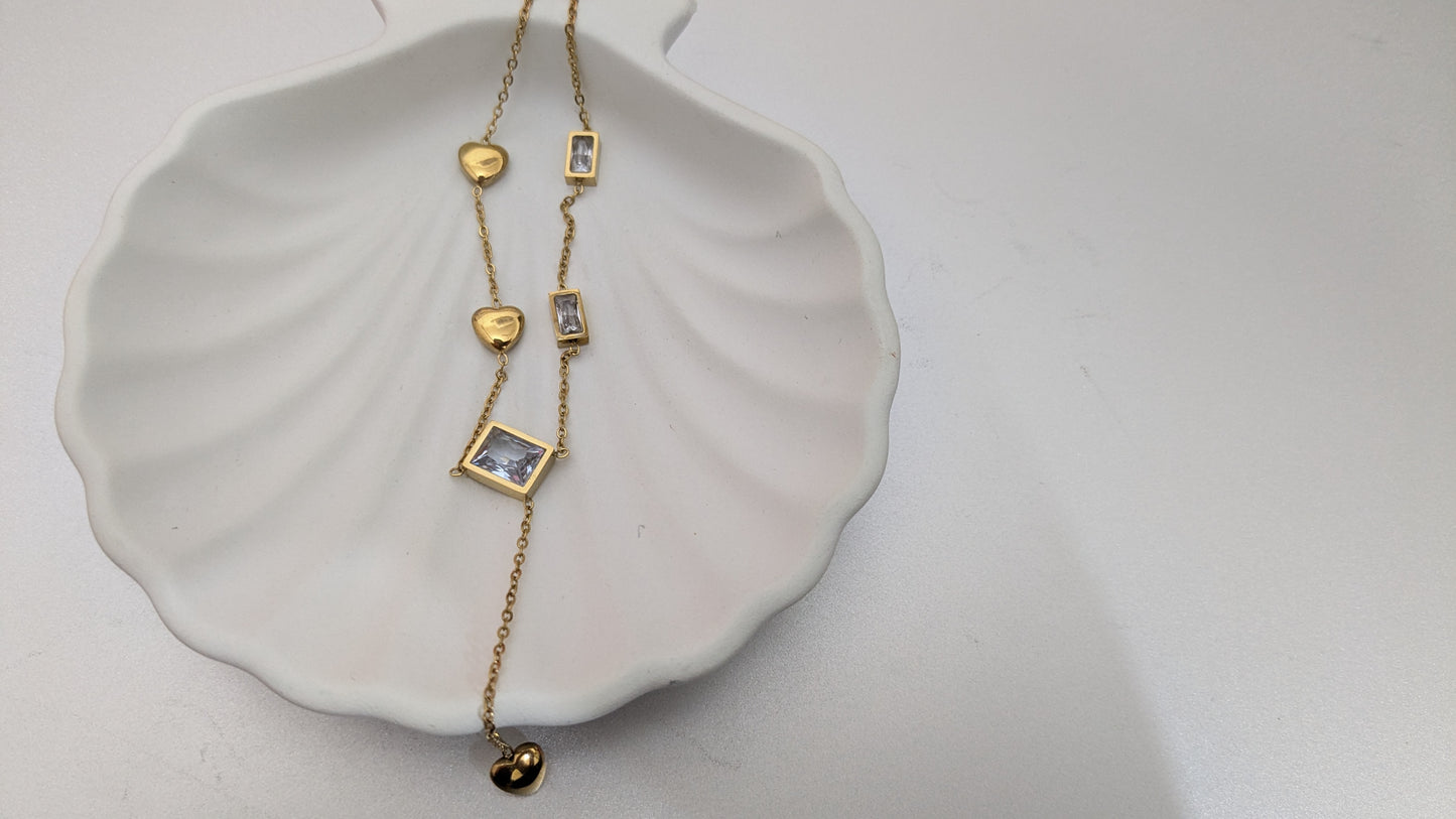 Anti tarnish Trendy chain necklace