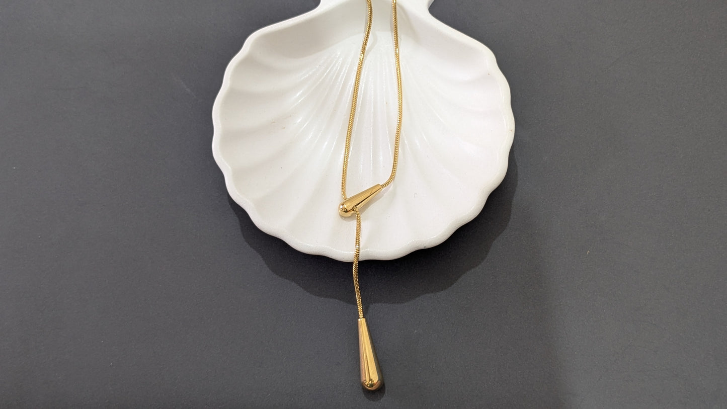 Anti tarnish unique design chain necklace