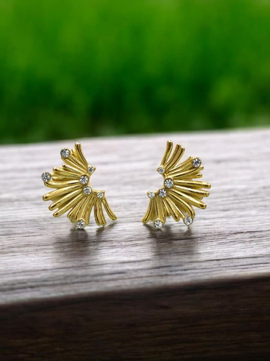 Anti tarnish stud earing