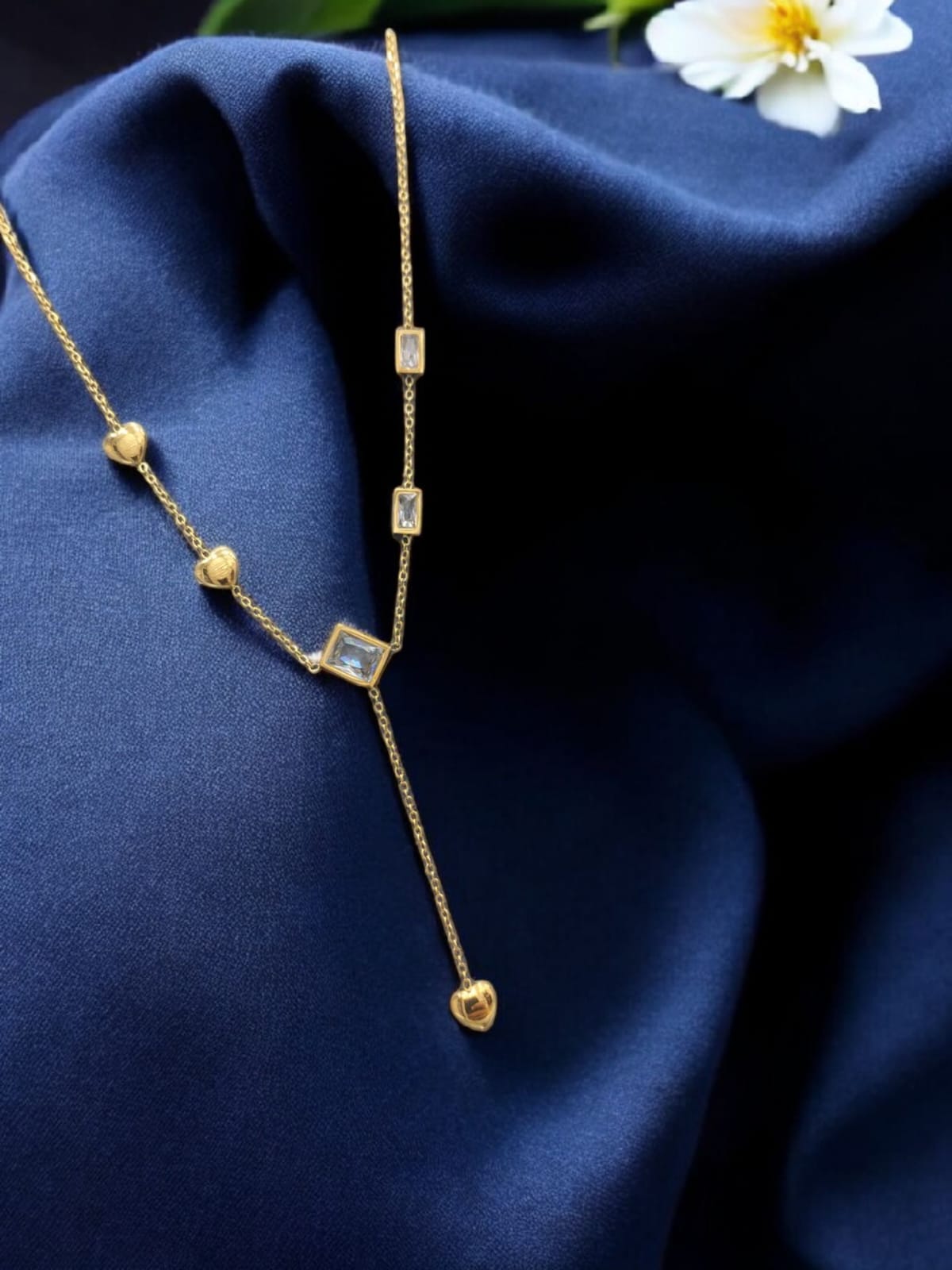 Anti tarnish Trendy chain necklace