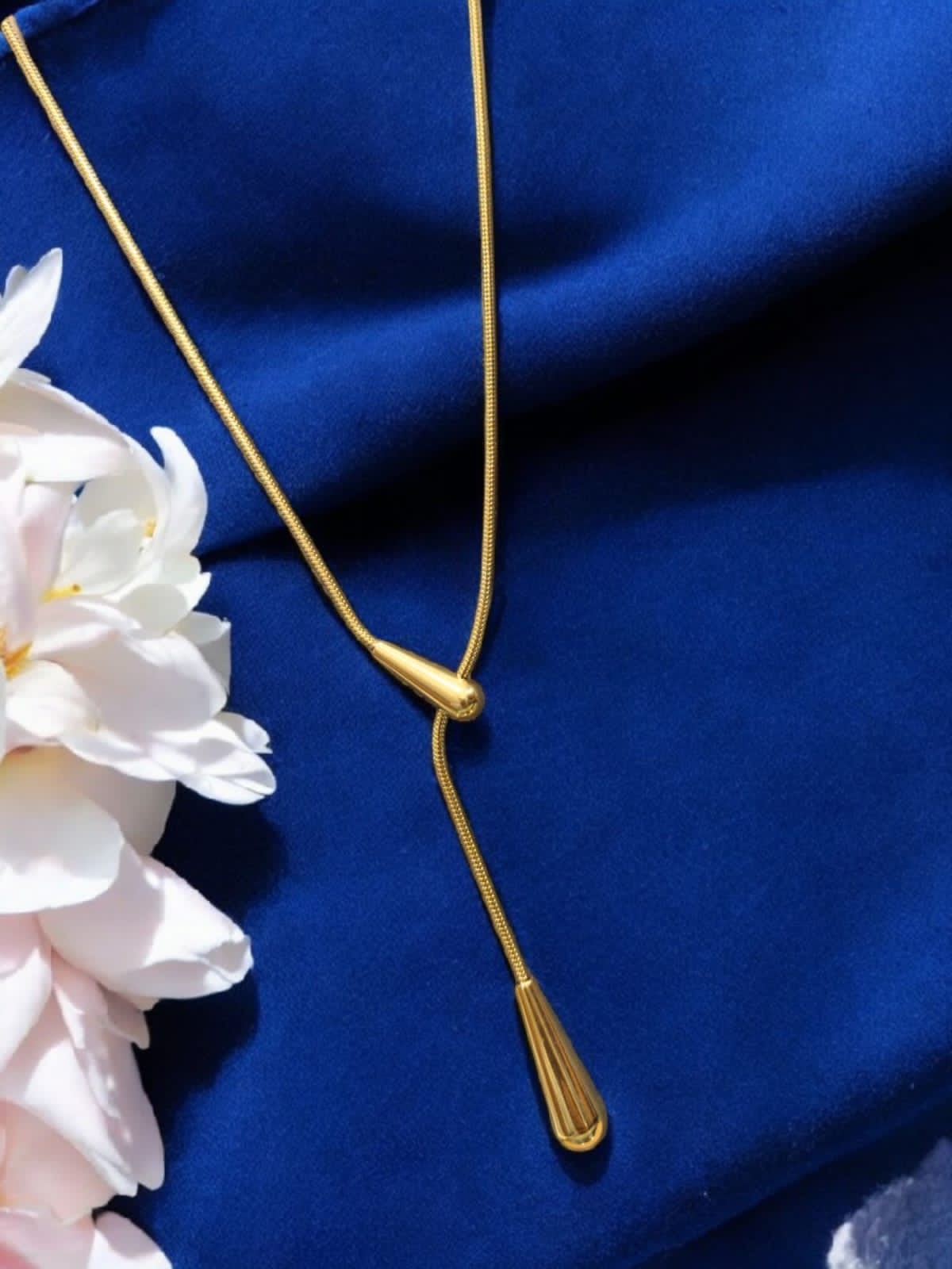 Anti tarnish unique design chain necklace